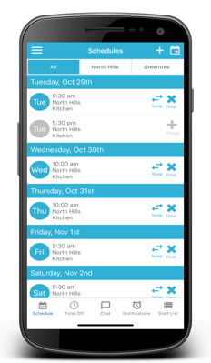 StaffLinQ Mobile App